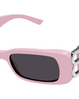 Dynasty Rectangle BB0096S 012 pink grey