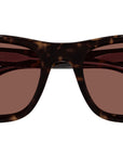 MB0254S 007 Dark Havana Brown