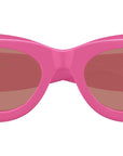 BV1322S 004 Solid Fuchsia Red