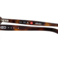 Boke Flower Havana Rectangular Eyeglasses