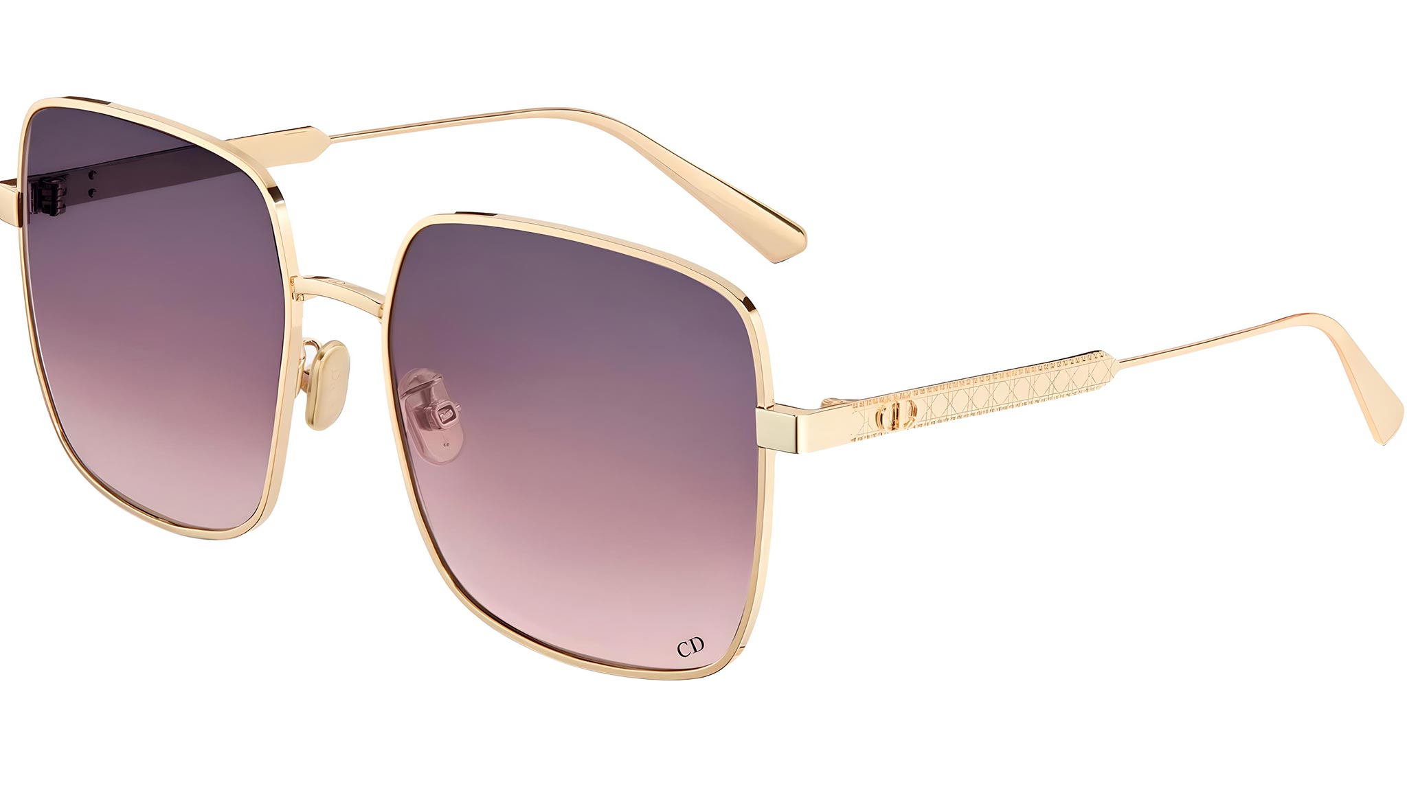 DiorCannage S1U Gold Square Sunglasses