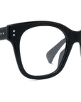 Boke Flower Black Square Eyeglasses