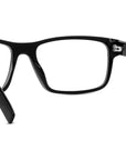 Youthful Energy Black Rectangular Eyeglasses