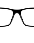 Youthful Energy Black Rectangular Eyeglasses