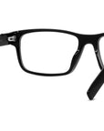 Youthful Energy Black Rectangular Eyeglasses