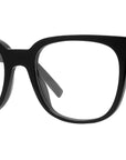 Youthful Energy Black Square Eyeglasses