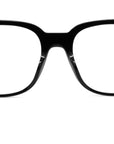 Youthful Energy Black Square Eyeglasses