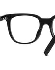 Youthful Energy Black Square Eyeglasses