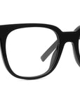 Youthful Energy Black Square Eyeglasses