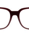 Youthful Energy Red Square Eyeglasses