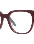 Youthful Energy Red Square Eyeglasses