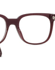 Youthful Energy Red Square Eyeglasses