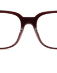 Youthful Energy Red Square Eyeglasses