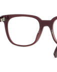 Youthful Energy Red Square Eyeglasses