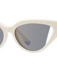 Fendi Way White Cat Eye Sunglasses