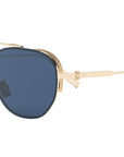 NeoDior RU Yellow Pilot Sunglasses