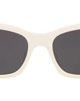 CELINE Monochroms Ivory Rectangular Sunglasses