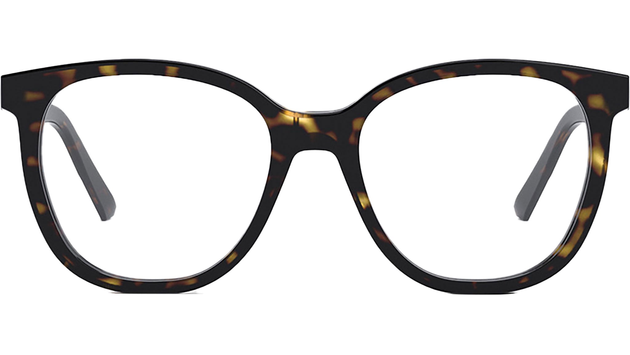 30MontaigneMiniO R3I Black Round Eyeglasses