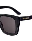 DiorMidnight S1I Black Square Sunglasses