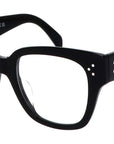 CELINE 3 Dots Black Butterfly Eyeglasses