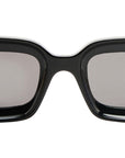 Anagram Black Rectangular Sunglasses