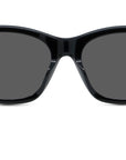 Boke Flower Black Square Sunglasses