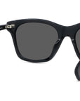 Boke Flower Black Square Sunglasses