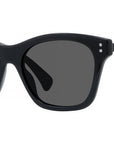 Boke Flower Black Square Sunglasses