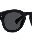 Boke Flower Black Round Sunglasses