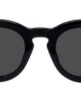 Boke Flower Black Round Sunglasses