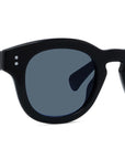 Boke Flower Black Round Sunglasses