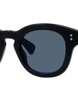 Boke Flower Black Round Sunglasses