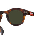 Boke Flower Havana Round Sunglasses