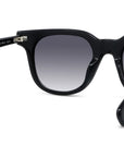 Boke Flower Black Geometric Sunglasses