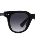 Boke Flower Black Geometric Sunglasses