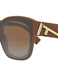 Fendi First Brown Square Sunglasses