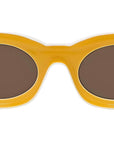 Signature Yellow Oval Sunglasses