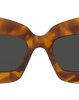 Anagram Autumnal Havana Rectangular Sunglasses