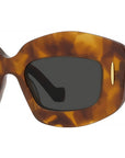 Anagram Autumnal Havana Rectangular Sunglasses