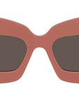 Anagram Pink Rectangular Sunglasses