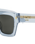 Fendi Roma Blue Square Sunglasses