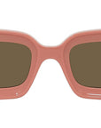 Anagram Pink Rectangular Sunglasses