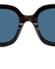 1970 Havana Oval Sunglasses