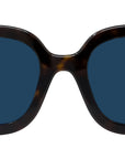 1970 Havana Oval Sunglasses