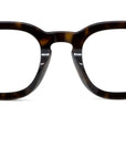 1970 Havana Geometric Eyeglasses