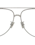 Boke Flower Silver Pilot Eyeglasses