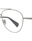 Boke Flower Silver Pilot Eyeglasses