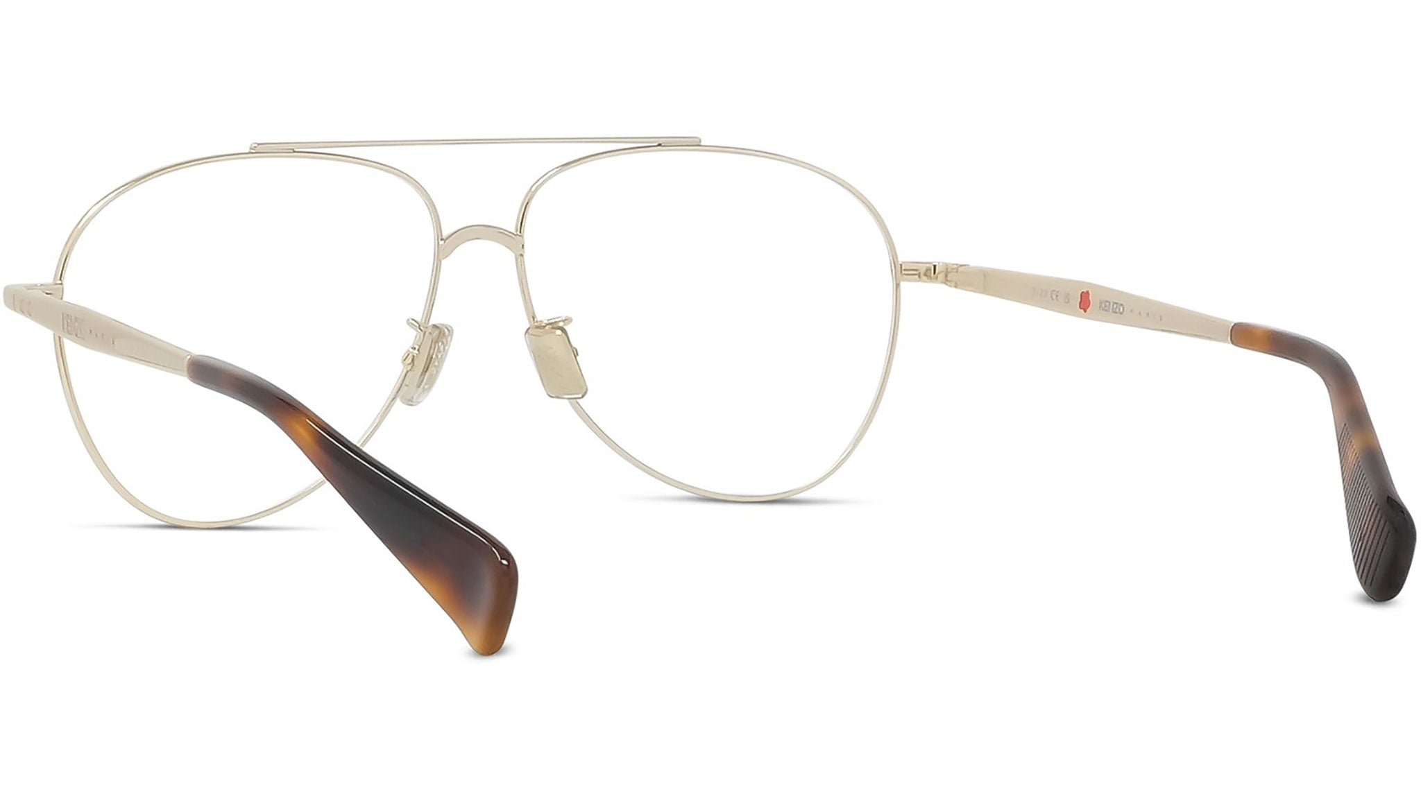 Boke Flower Yellow Pilot Eyeglasses