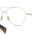 Boke Flower Yellow Pilot Eyeglasses