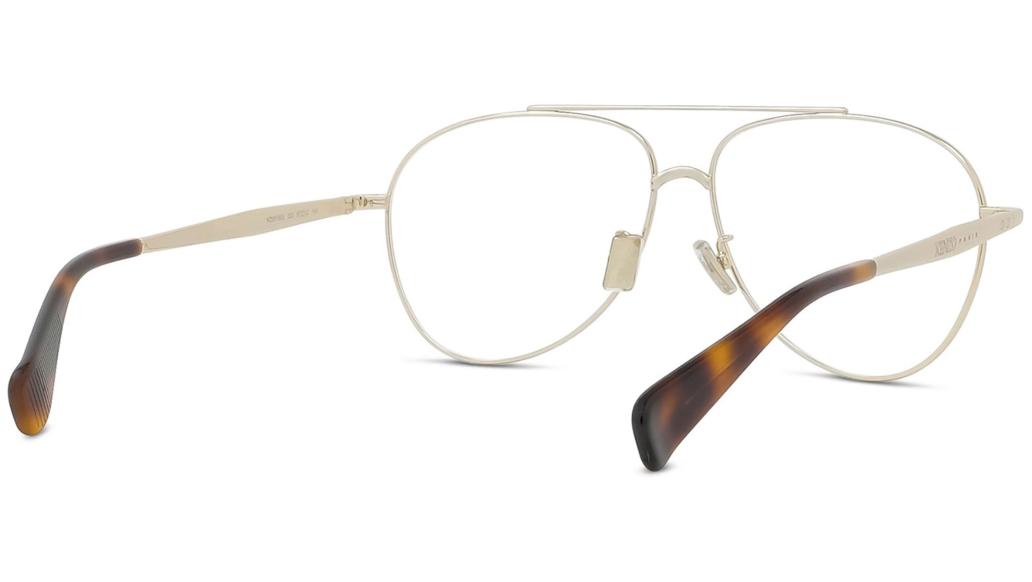 Boke Flower Yellow Pilot Eyeglasses